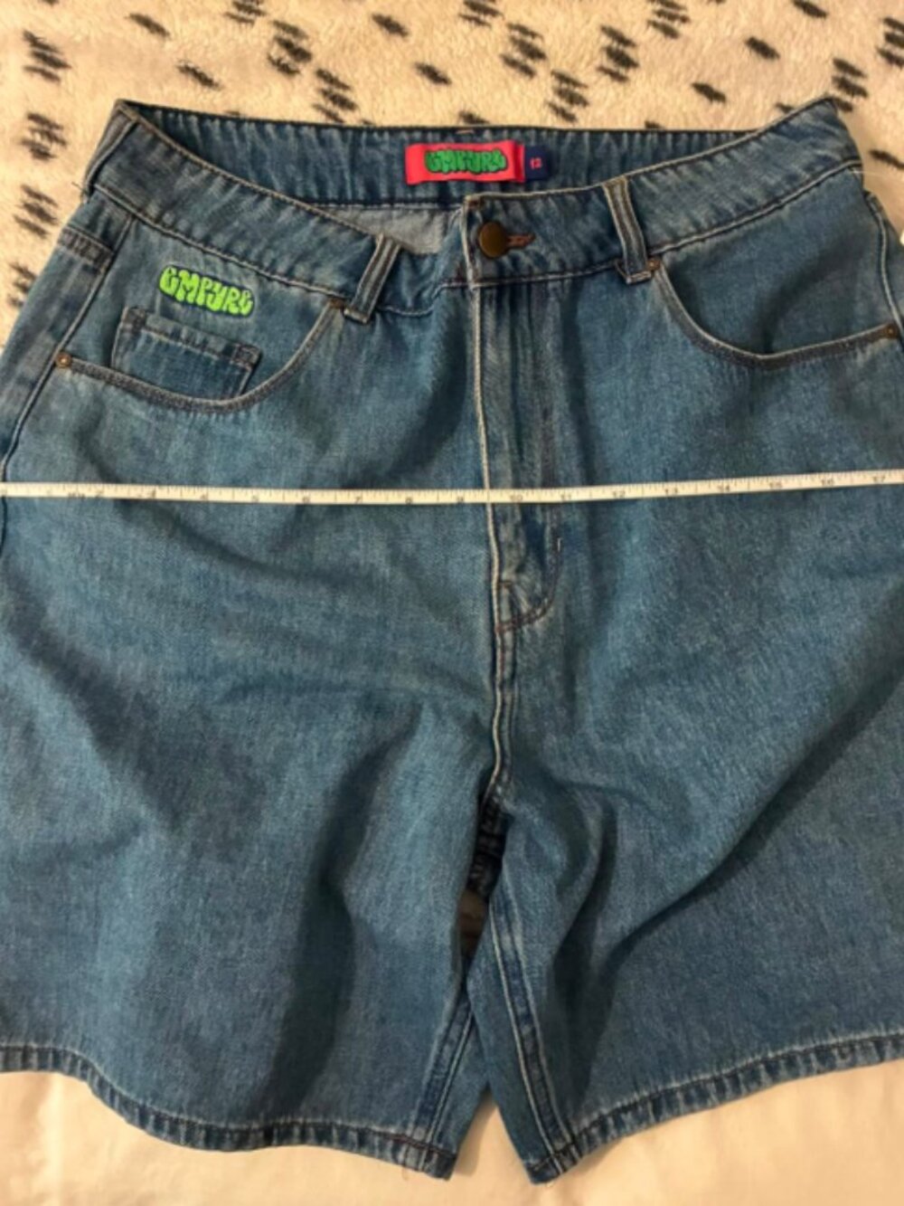 EMPYRE Jorts loose baggy y2k fit mens NWT